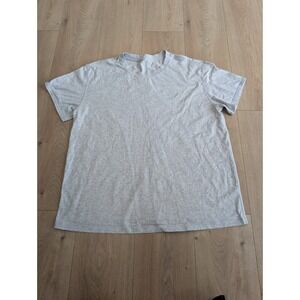 Lululemon All Yours Tee In Heathered Gray  - Size 10 W3FU1S